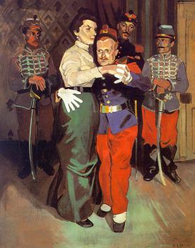 安德烈 德朗 Ball of soldiers in Suresnes 安德烈 德朗 Ball of soldiers in Suresnes